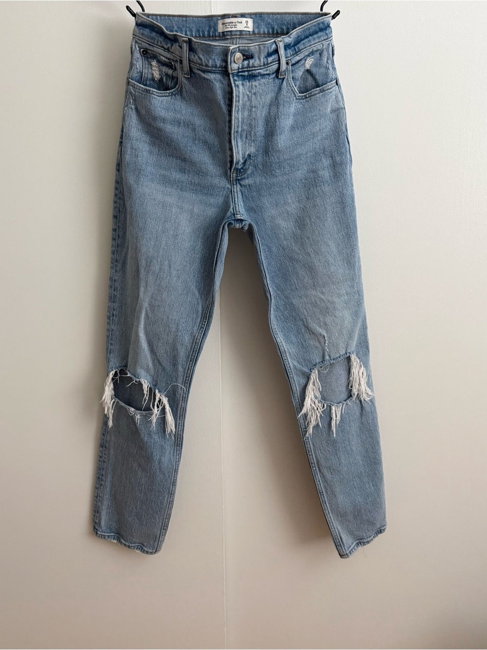 Abercrombie & Fitch 90’s straight ultra high rise jeans